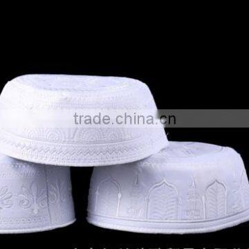 Halal Riding Hood Muslim Hand Knit Hooded Hui Men's Computer Embroidered Hat Arab Hat photo-4