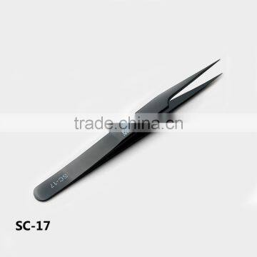 Stainless Steel Beauty Tweezers SC-17 photo-2