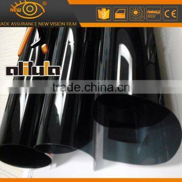 SF 4mil Dark Black Residential Window Tinting Film Safety Glass Protective