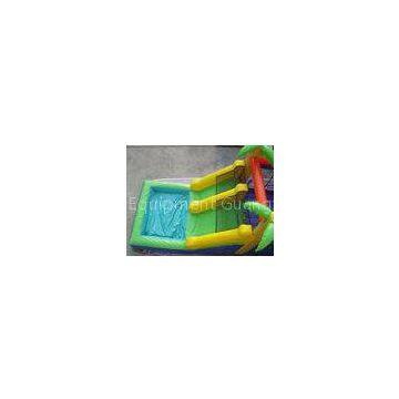 Safe Commercial ocean park Inflatable bounceing house slide combo For Kids