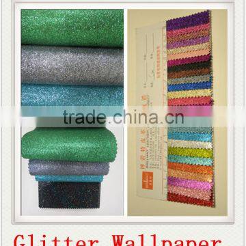 2015 Hot Sell Nonwoven Wallpaper Europe Cheap Golden Fabrics Packaging Leather photo-4