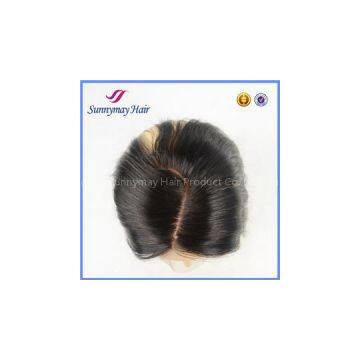 New Products Silk Straight Human Peruvian Hair Silk Base Lace Closure