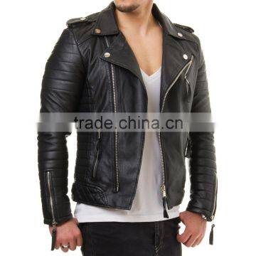 2017 hot selling leather jacket