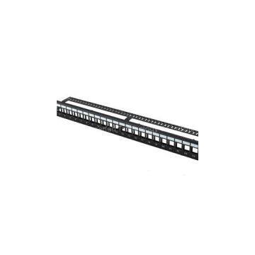 UTP Blank Patch Panel 24 Port With Back Bar