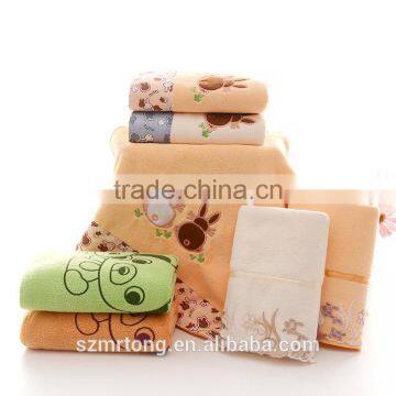 Microfiber Drying Towel 35*75cm 250g Towel With Lace