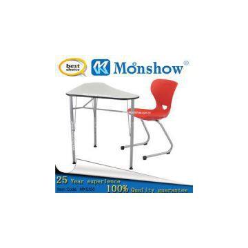 Adjustable Student Desk With Chair For School Furniture