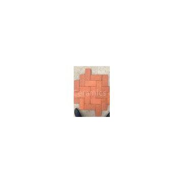 Standard Size Solid Clay Baking Brick , Rustic Decorative Brick Pavers