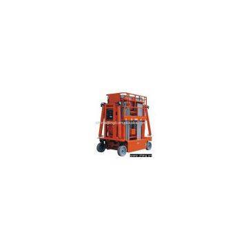 Electric Aluminium Work Platform Six Mast(aerial work platform)