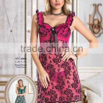 turkish sexy lace nightdress women lingerie exporter