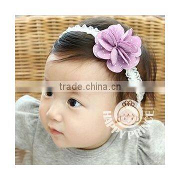 baby headbands lace flowers accessories multi-colo flowers headbands