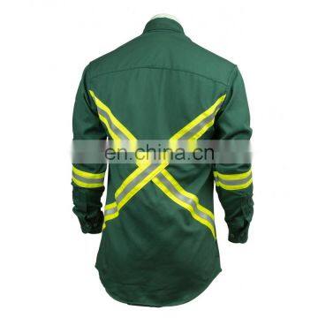 Wholesale Aramid Nomex III Fire Retardant Long Sleeve Shirts With Reflector photo-3