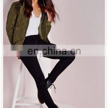 China Wholesale Outdoor Clothes Women Quilted Casual Jacket in photo-2