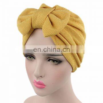 Western Style Popular Headgear CottonI Indian Hat Bows Double Headscarf
