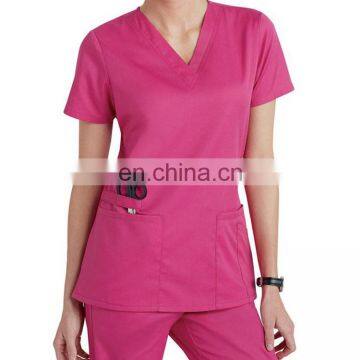 Fashionable Medical Scrub Nurse Uniform Style