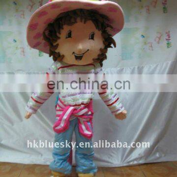 2012 Popular strawberry shortcake mascot costume