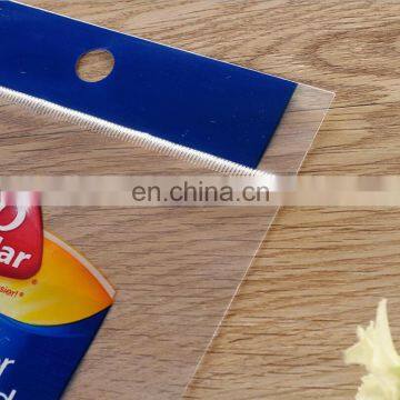 China Manufacture Cheap Clear Microfibre Mop Poly Bag Packaging,Opp Bopp CPP Heat Sealing Bag With Handing photo-4