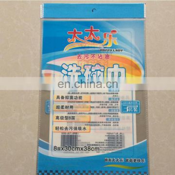 Cheap wholesale china manufacture custom printed die cut transparent self adhesive plastic packing clear opp bag