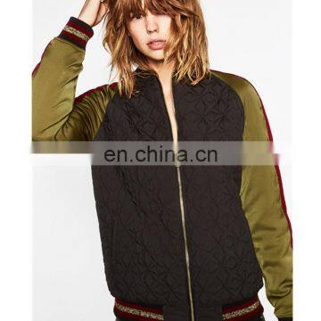 Latest Girls Cheap Price Bulk Wholesale Bomber Jacket Women photo-5