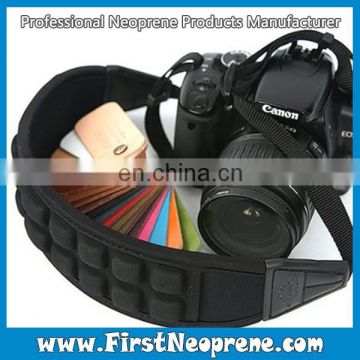 Resistance Black Neoprene Camera Strap