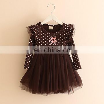 Brown Dress With Butterfly Wings for kids