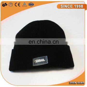 Black Acrylic Beanie Hat With Led Light Inside Factory Custom Led Beanie for Christmas Gift photo-5