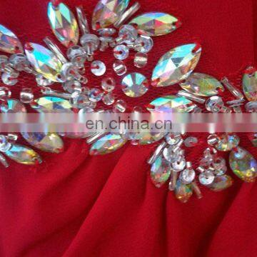 AB sew on rhinestone for costume decoration