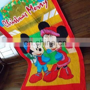 Woven Technics and 100% Cotton Material printing beach towel wholesale