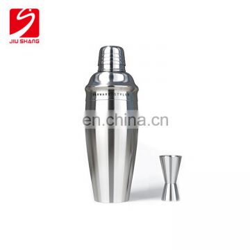 China Supplier Fda 304 Stainless Steel Cocktail Custom Shaker Bottle