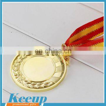 Promotional gift custom zinc alloy metal engraving marathon medal