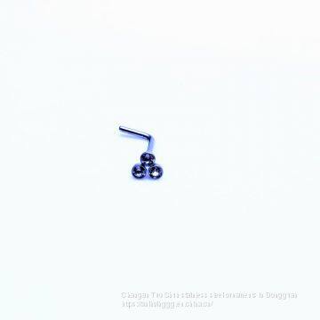 Wish Hot L Type Ear Studs, Titanium Steel, Foreign Trade Stud, Body Piercing Accessories, Wholesalers Wholesale photo-2