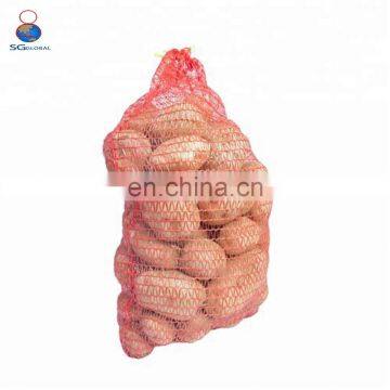 Alibaba China hot sale 25kg plastic mesh potato packaging bags