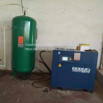 China kaishan permanent magnet variable frequency screw air compressor