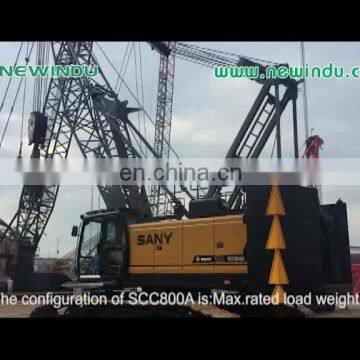 55t SANY crawler crane SCC550E