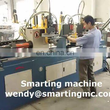 Double head aluminum luggage shell bending machine with servo controls
