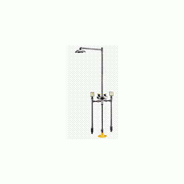 Automatic emptying eyewash device laboratory  medicine, chemical, petrochemical, electronics, hazardous work area of semi-conductor companies