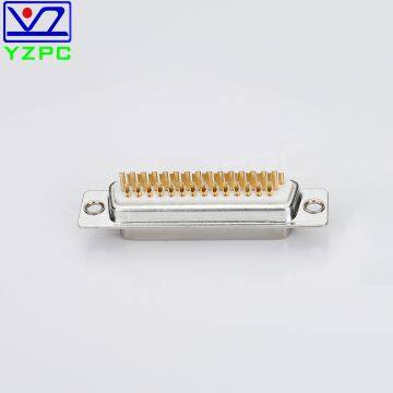 D-SUB D Connectors Three Rows HDB44PIN Female Solder Cable Gold Plating Customized photo-5