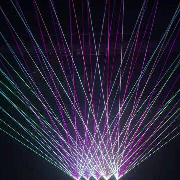 20w 50k Scanner Outdoor RGB Waterproof Lawn Stage Motion Laser Light Star Projector photo-4