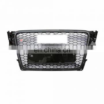 2009-2012 Honeycomb Mesh Grille + Fog Light Grill for Audi A4 S4 B8 8T RS4 Style photo-2