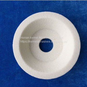 white fused alumina bowl grinding wheel ceramic white corundum  grinding wheel