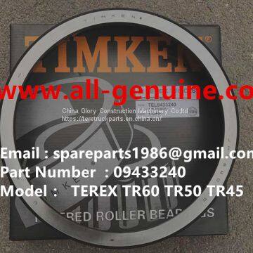 TEREX 09433240 КУПОЛЬНЫЙ ПОДШИПНИК  TR100 TR60 TR70 MT4400AC ГРУЗОВИК С ЖЕСТКОЙ РАМОЙ ДЛЯ ВНЕДОРОЖНОГО ТРАНСПОРТА