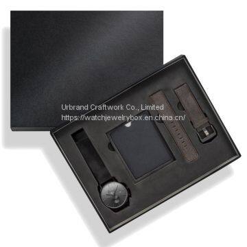 Custom Logo Paper Cardboard Packing Watch Gift Box Mens Watch Box Packaging Box For Watches