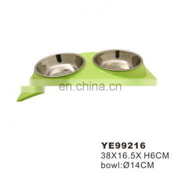 Unique Design Hot Sale Stainless Steel Raised Elevated Pet Dog Cat Food Bowl Feeder photo-3