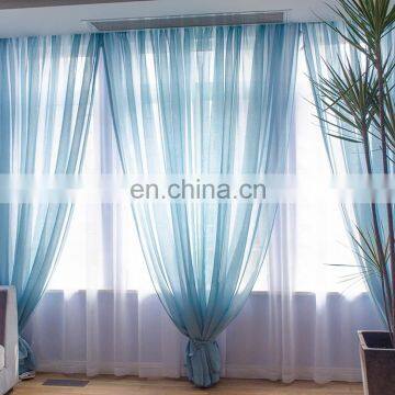 China Factory Polyester Curtain Voile Tulle Fabric for Home Textiles