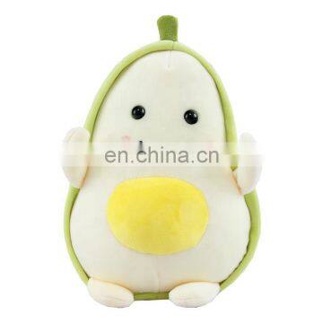 2019 Hot Sale Fruit Throw Pillow Stuffed Soft Baby Plush Avocado Toys