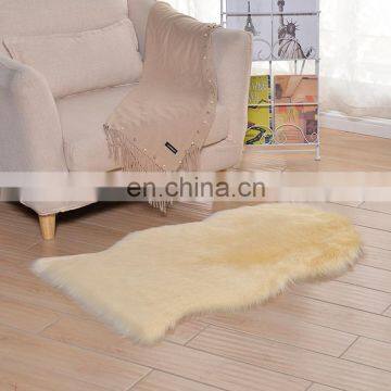 Custom Size Sheepskin Area Rugs Shaggy Fur Rugs Living photo-6