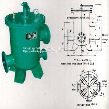 Роторный промышленный фильтр-отстойник водоподготовки с ручным приводом SDL photo-2