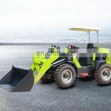 Smallest 25 HP Single Cylinder Diesel Engine Wheel Loader With Roof photo-2