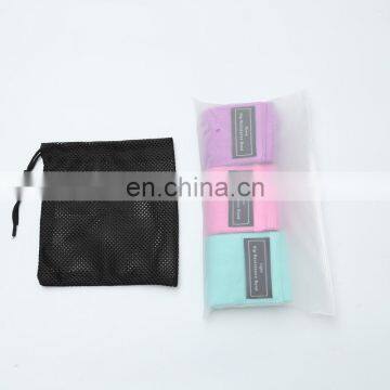 Free Shipping 3PCS Latex Fabric Workout Fit Long Resistance Bands photo-6