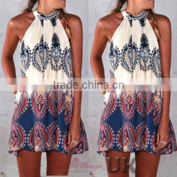 Walson latest women wear Sexy Club Mini dress Sleeveless 2016