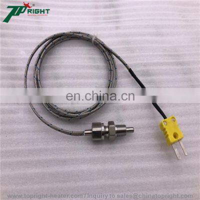 Screw Thread Lead High Quality Products Thermocouple Element in J Type Temperature Sensor photo-2
